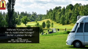 greenfeemedlemskap och ställplats för husbil på Ryfors golfklubb
