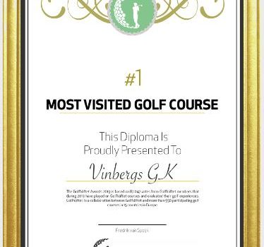 mest besökta golfbanan i europa golfhäftet